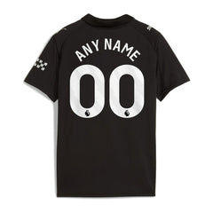 Manchester City Youth 2025/26 Away Replica Custom Jersey - Black | Puma sale