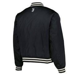Juventus Collegiate Sateen Full-Snap Jacket - Black | Fanatics for sale