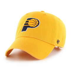 Indiana Pacers '47 Core Logo Clean Up Adjustable Hat - Gold | 47 brand discount