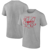 Elly De La Cruz Cincinnati Reds Player Graphic T-Shirt - Heather Gray