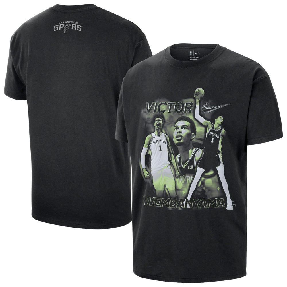 Victor Wembanyama San Antonio Spurs Unisex Athlete T-Shirt - Black | Nike sale
