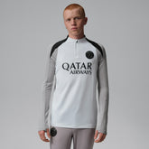 Paris Saint-Germain Jordan Brand Men's Strike Drill Quarter-Zip Long Sleeve Dri-FIT Top - White | Jordan outlet
