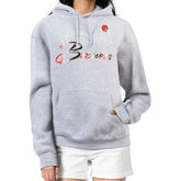 Cleveland Browns G-III 4Her by Carl Banks Women's Shadow Logo Fleece Pullover Hoodie - Gray sale
