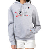 Houston Texans G-III 4Her by Carl Banks Women's Shadow Logo Fleece Pullover Hoodie - Gray discount