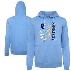 Kansas City Royals Levelwear Crown Podium Pullover Hoodie - Light Blue