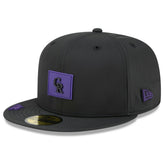 Colorado Rockies 2026 Clubhouse 59FIFTY Fitted Hat - Black | New Era