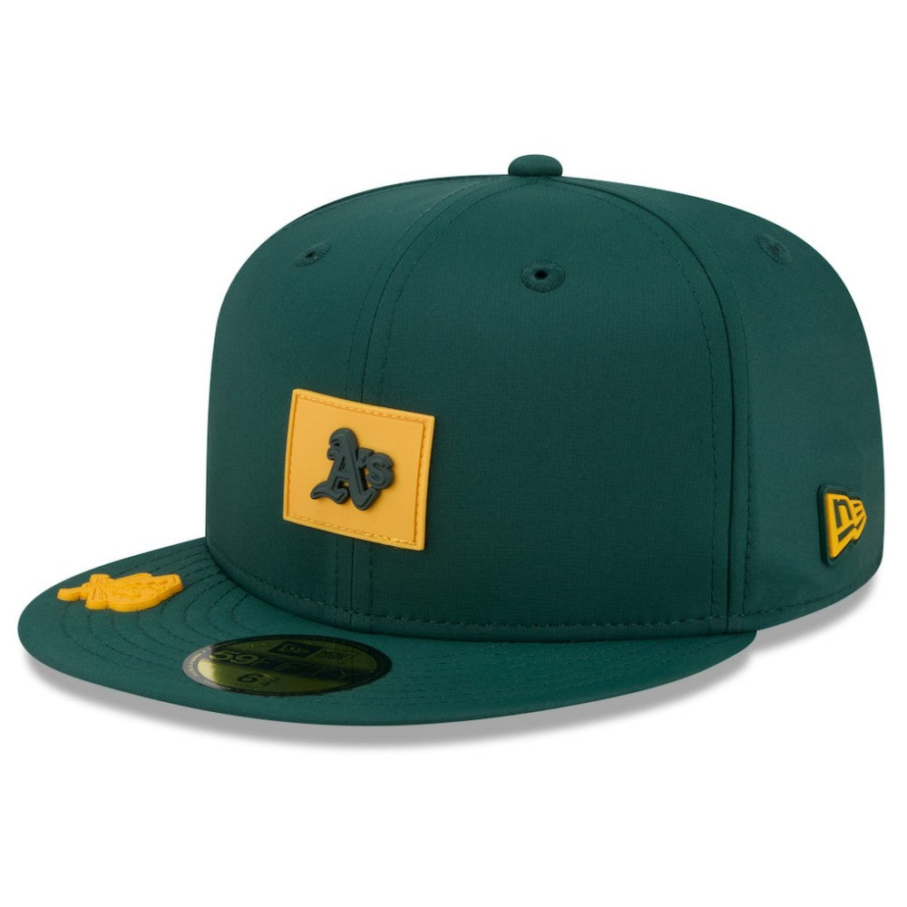 Athletics 2026 Clubhouse 59FIFTY Fitted Hat - Green | New Era