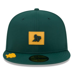 Athletics 2026 Clubhouse 59FIFTY Fitted Hat - Green | New Era