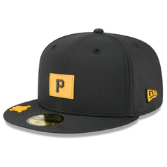 Pittsburgh Pirates 2026 Clubhouse 59FIFTY Fitted Hat - Black | New Era