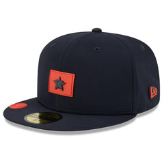 Houston Astros 2026 Clubhouse 59FIFTY Fitted Hat - Navy | New Era