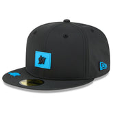 Miami Marlins 2026 Clubhouse 59FIFTY Fitted Hat - Black | New Era