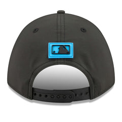 Miami Marlins 2026 Clubhouse 9FORTY A-Frame Adjustable Hat - Black | New Era