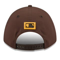 San Diego Padres 2026 Clubhouse 9FORTY A-Frame Adjustable Hat - Brown | New Era