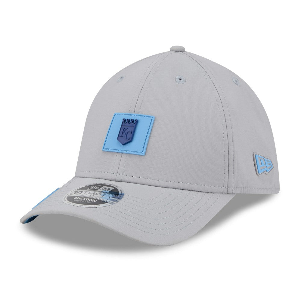 Kansas City Royals 2026 Clubhouse Alternate 39THIRTY Flex Hat - Gray | New Era