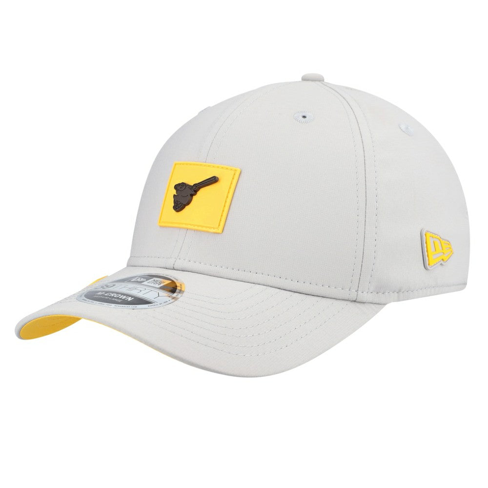 San Diego Padres 2026 Clubhouse Alternate 39THIRTY Flex Hat - Gray | New Era