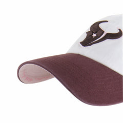 Houston Texans '47 Unisex Love Letter Clean Up Adjustable Hat - Stone/Burgundy for sale