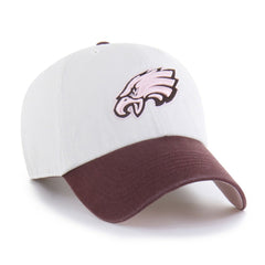 Philadelphia Eagles '47 Unisex Love Letter Clean Up Adjustable Hat - Stone/Burgundy for sale