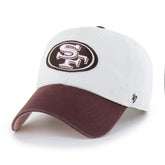 San Francisco 49ers '47 Unisex Love Letter Clean Up Adjustable Hat - Stone/Burgundy on sale