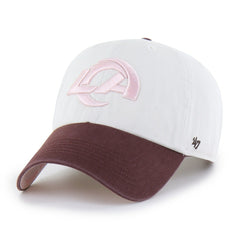 Los Angeles Rams '47 Unisex Love Letter Clean Up Adjustable Hat - Stone/Burgundy for sale