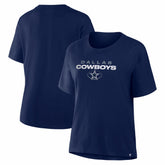 Dallas Cowboys Women's Fade Legacy T-Shirt - Navy cheap