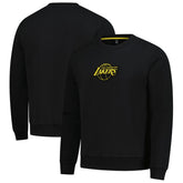 Los Angeles Lakers Stadium Essentials Unisex Club Level Chenille Sweatshirt - Black shop