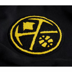 Denver Nuggets Stadium Essentials Unisex Club Level Chenille Sweatshirt sale - Black sale
