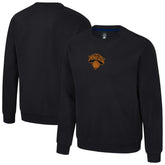 New York Knicks Stadium Essentials Unisex Club Level Chenille Sweatshirt - Black cheap