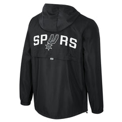 San Antonio Spurs Stadium Essentials Unisex Compete Quarter-Zip Hoodie Jacket - Black sale