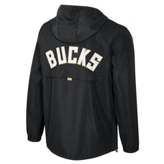 Milwaukee Bucks Stadium Essentials Unisex Compete Quarter-Zip Hoodie Jacket - Black online