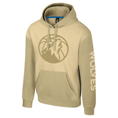 Minnesota Timberwolves Stadium Essentials Unisex Rafters Burst Hoodie - Khaki sale