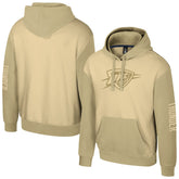 Oklahoma City Thunder Stadium Essentials Unisex Rafters Burst Hoodie - Khaki cheap