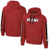 Miami Heat Stadium Essentials Unisex City Star Hoodie - Red on sale
