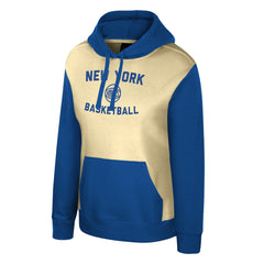 New York Knicks Stadium Essentials Women's Rafters Road Trip Hoodie - Cream discount
