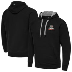 Cincinnati Bengals Antigua Streak Victory Pullover Hoodie - Black cheap