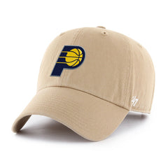 Indiana Pacers '47 Primary Logo Clean Up Adjustable Hat - Khaki | 47 brand for sale