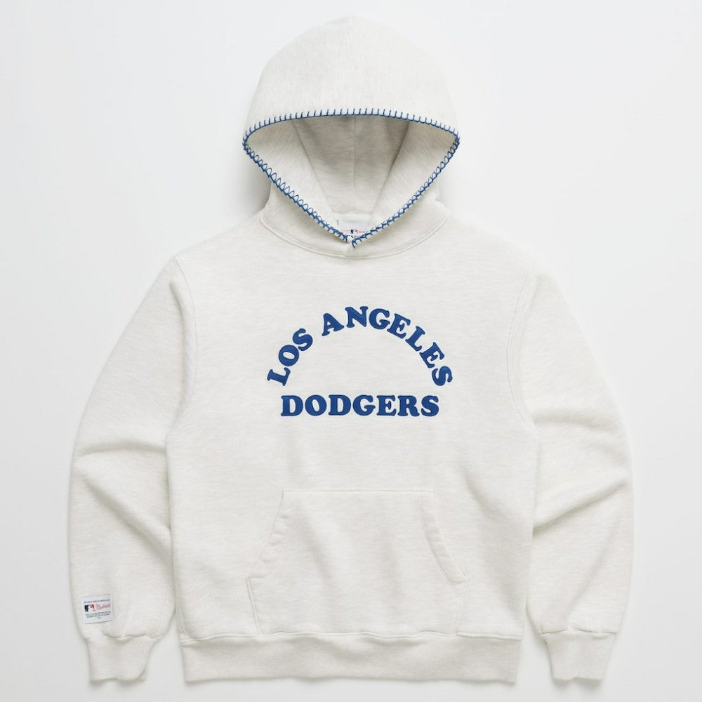 Los Angeles Dodgers Madhappy x MLB Unisex Heavyweight Fleece Hoodie - Heather Gray