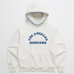 Los Angeles Dodgers Madhappy x MLB Unisex Heavyweight Fleece Hoodie - Heather Gray