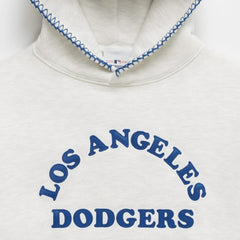 Los Angeles Dodgers Madhappy x MLB Unisex Heavyweight Fleece Hoodie - Heather Gray