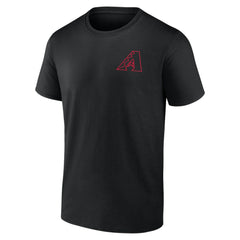 Arizona Diamondbacks Stranger Things Graphic T-Shirt - Black