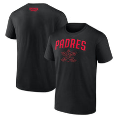 San Diego Padres Stranger Things Demogorgan T-Shirt - Black