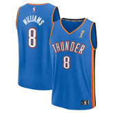 Jalen Williams Oklahoma City Thunder 2025 NBA Finals Champions Fast Break Replica Player Jersey - Blue - Icon Edition | Fanatics sale