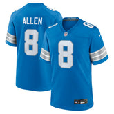 Kyle Allen Detroit Lions Team Game Jersey - Blue | Nike outlet