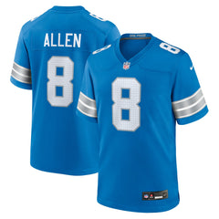 Kyle Allen Detroit Lions Team Game Jersey - Blue | Nike outlet