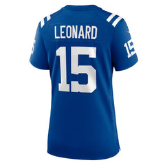 Riley Leonard Indianapolis Colts Women's Team Game Jersey - Royal | Nike cheap
