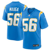 Kanai Mauga Los Angeles Chargers Team Game Jersey - Powder Blue | Nike sale