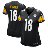 Will Howard Pittsburgh Steelers Women's Team Game Jersey - Black | Nike for sale