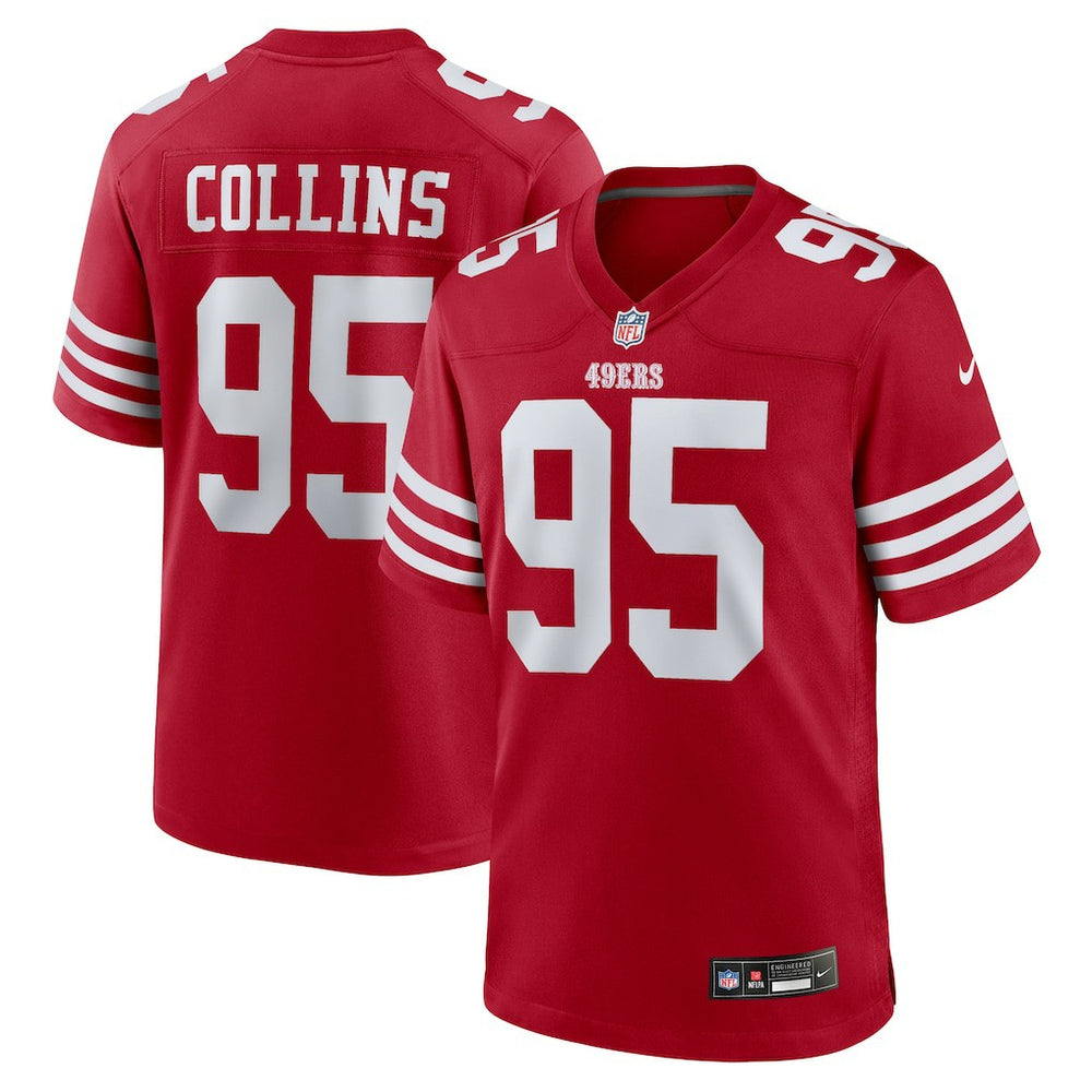 Alfred Collins San Francisco 49ers Team Game Jersey - Scarlet | Nike cheap