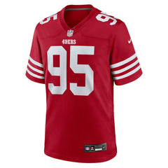 Alfred Collins San Francisco 49ers Team Game Jersey - Scarlet | Nike cheap
