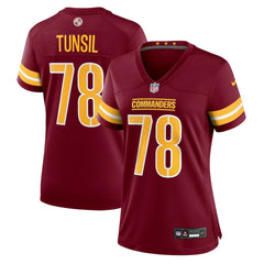 Laremy Tunsil Washington Commanders Women's Team Game Jersey - Burgundy | Nike on sale