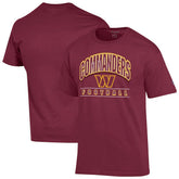 Washington Commanders Champion Football T-Shirt - Burgundy on sale